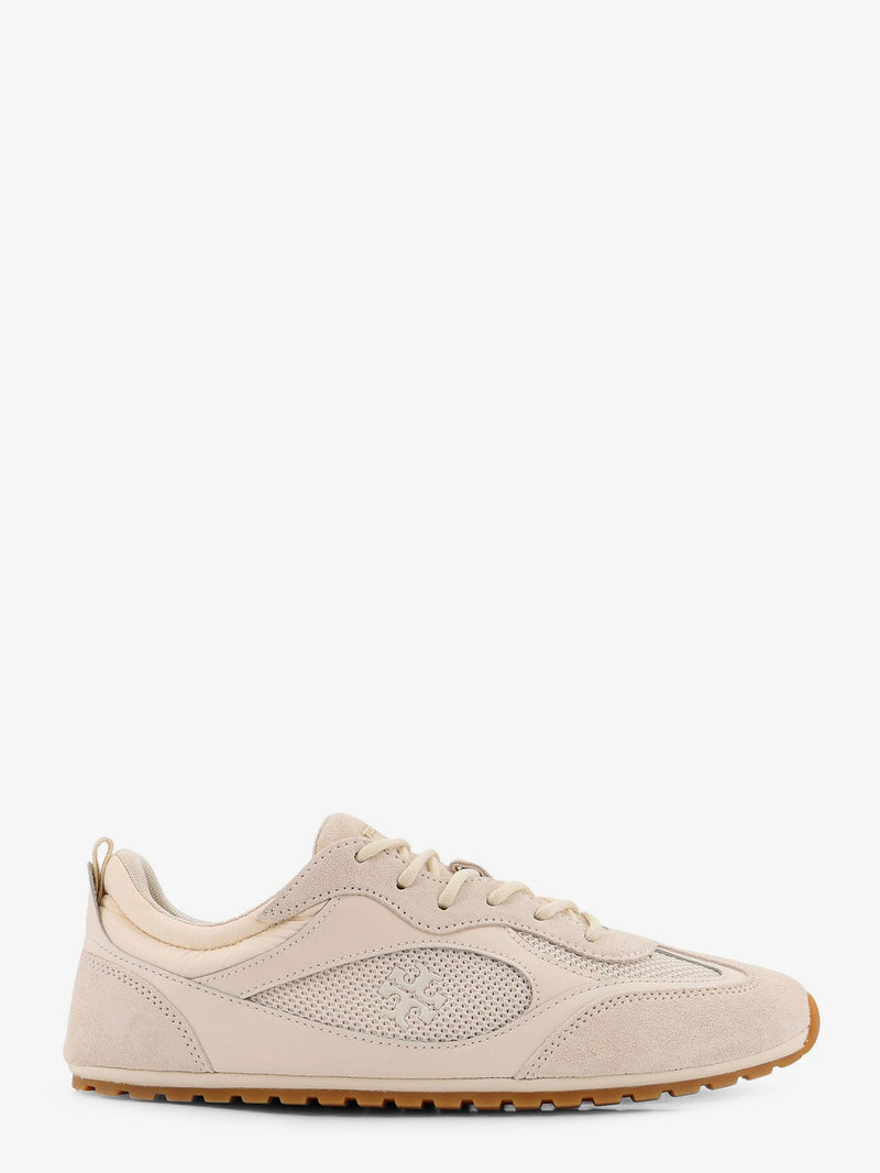 Tory Burch Tory Burch Field Suede Sneakers Beige Women - World Class Fashion