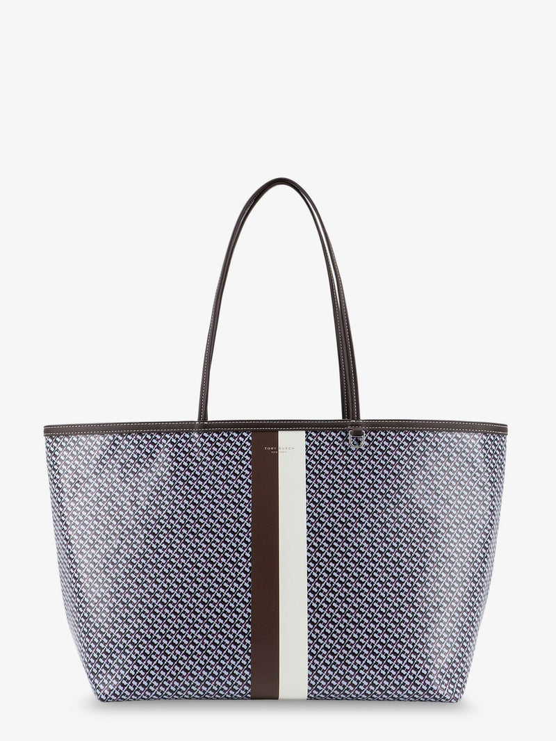 Tory Burch Tory Burch The Racer Tote Bolso de hombro azul - World Class Fashion