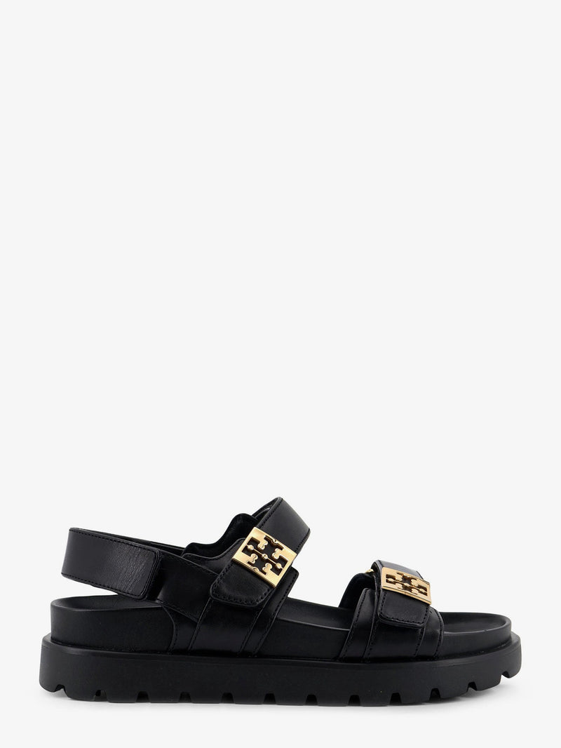 Tory Burch Tory Burch Mellow Leather Sandals Black Women - World Class Fashion