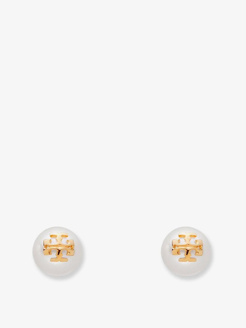 Tory Burch Tory Burch Kira Pearl Earrings White - World Class Fashion