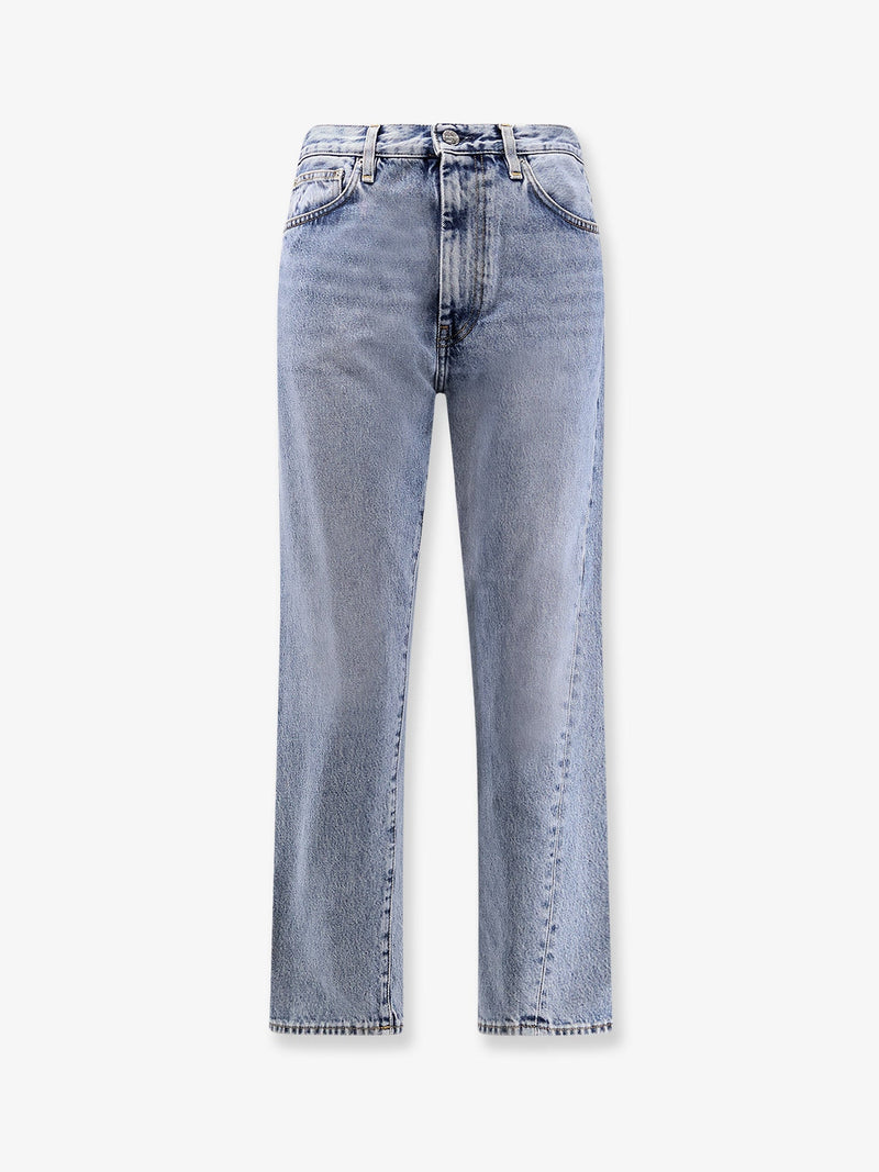 Toteme Toteme Twisted Seam Organic Cotton Jeans Blue - World Class Fashion