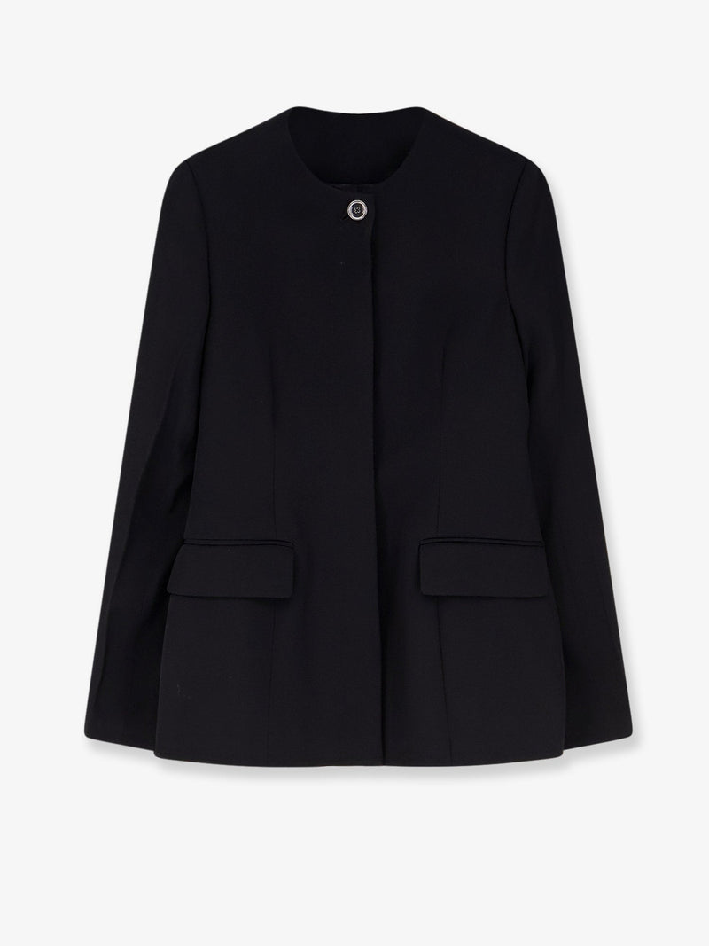 Toteme Toteme Evening Viscose Blend Blazer Black - World Class Fashion