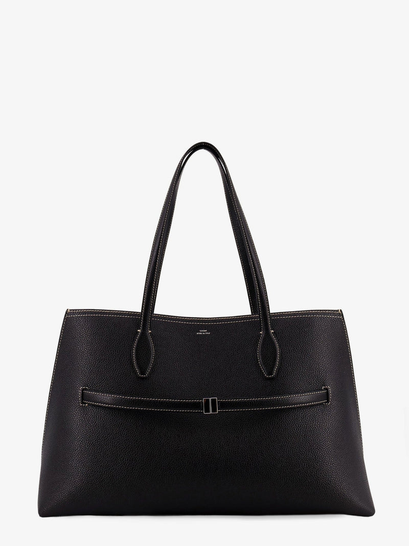Toteme Toteme Leather Shoulder Bag Black Women - World Class Fashion