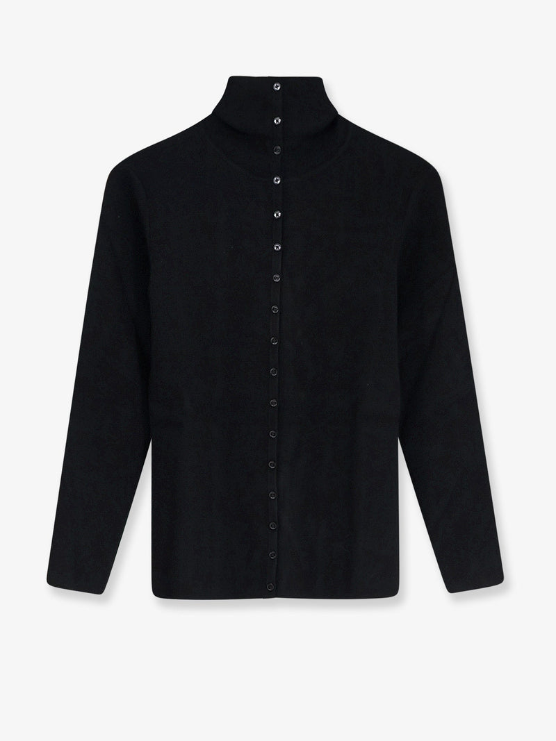 Toteme Toteme Viscose Blend Cardigan Black Women - World Class Fashion