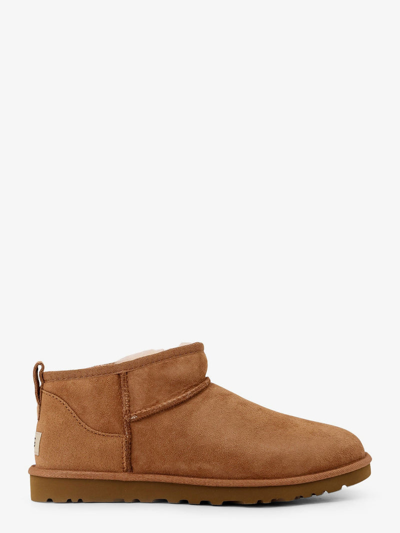 Ugg Botines Ugg Classic Ultra Mini de ante marrón - World Class Fashion