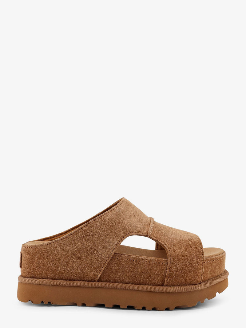 Ugg Ugg Goldenstar Suede Sandals Brown Women - World Class Fashion
