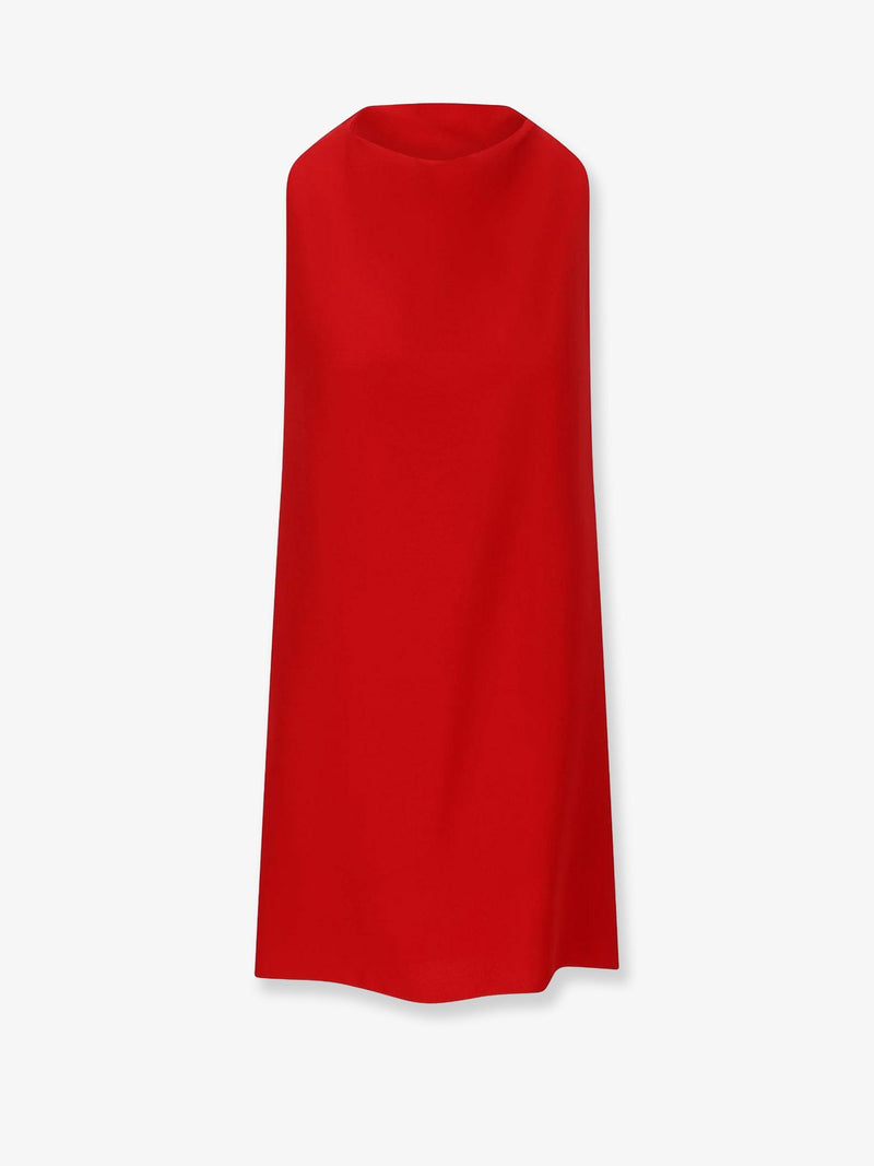 Valentino Valentino Vestido Cady Couture Rojo Mujer - World Class Fashion