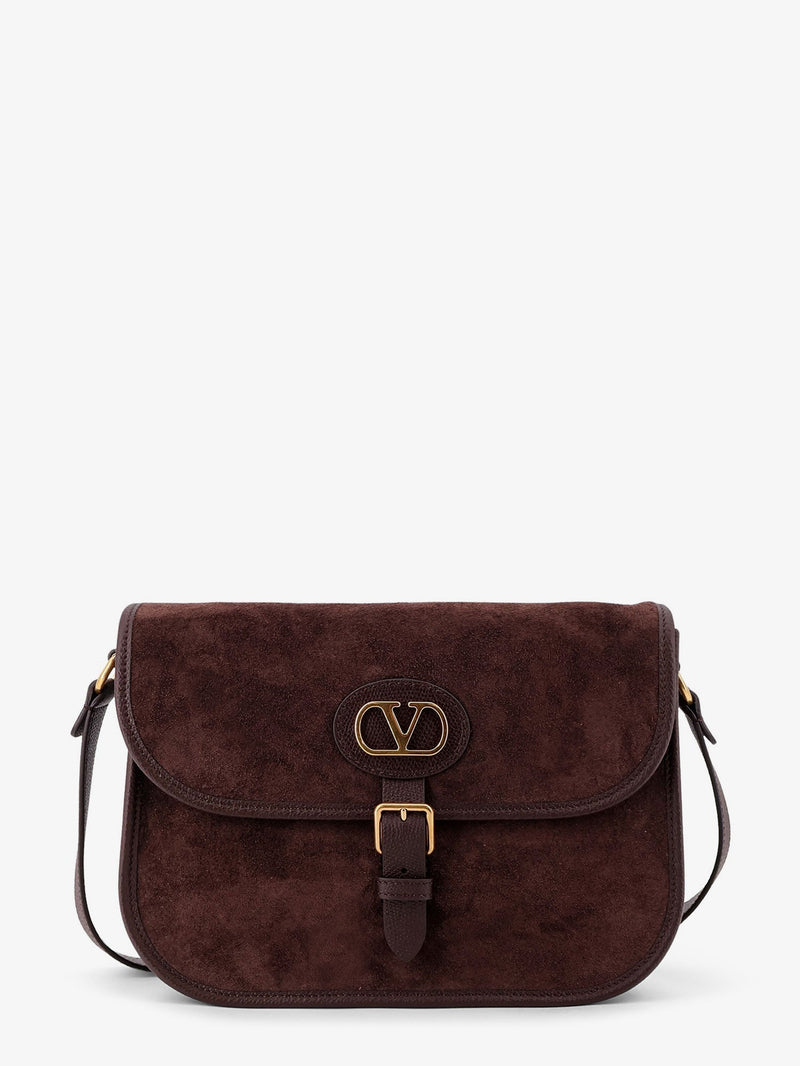 Valentino Garavani Valentino Garavani Men Crossbody Bag Brown - World Class Fashion