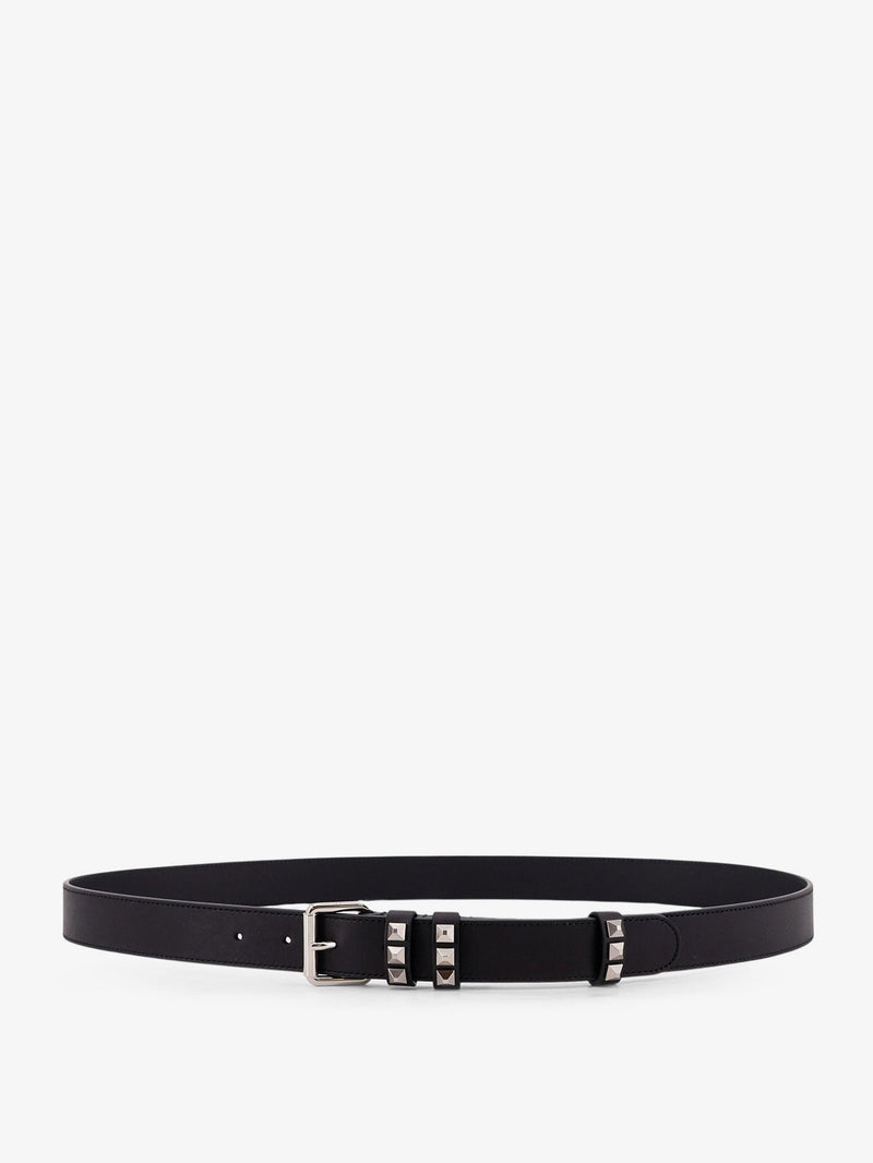 Valentino Garavani Valentino Garavani Flaneuse Leather Belt Black - World Class Fashion