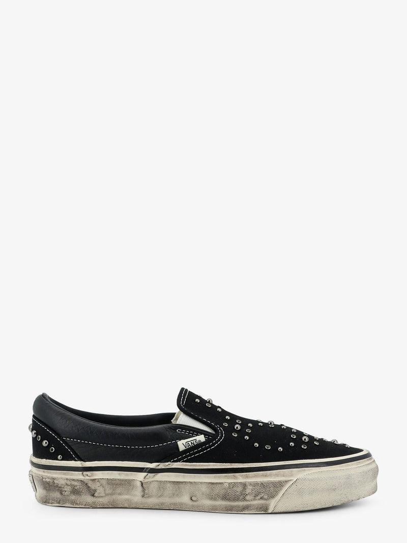 Vans Zapatillas Vans Lx Classic Slip On 98 de Lona y Cuero Negras - World Class Fashion