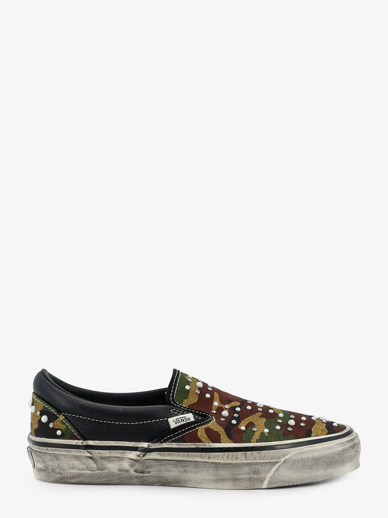 Vans Vans Lx Classic Slip-On 98 Canvas Leather Black Men - World Class Fashion