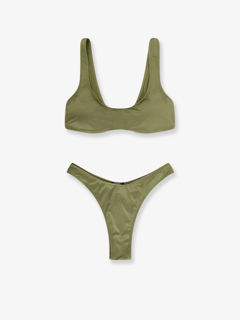 Venuja Venuja Nylon Bikini Green Women - World Class Fashion