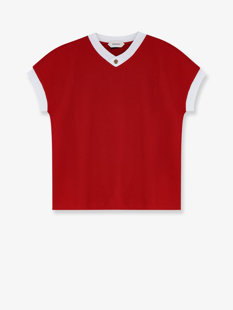 Versace Versace Vintage Cotton T-Shirt Red - World Class Fashion