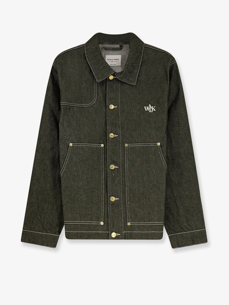 Walk In Paris Walk In Paris Carpenter's Green Denim Jacket - World Class Fashion