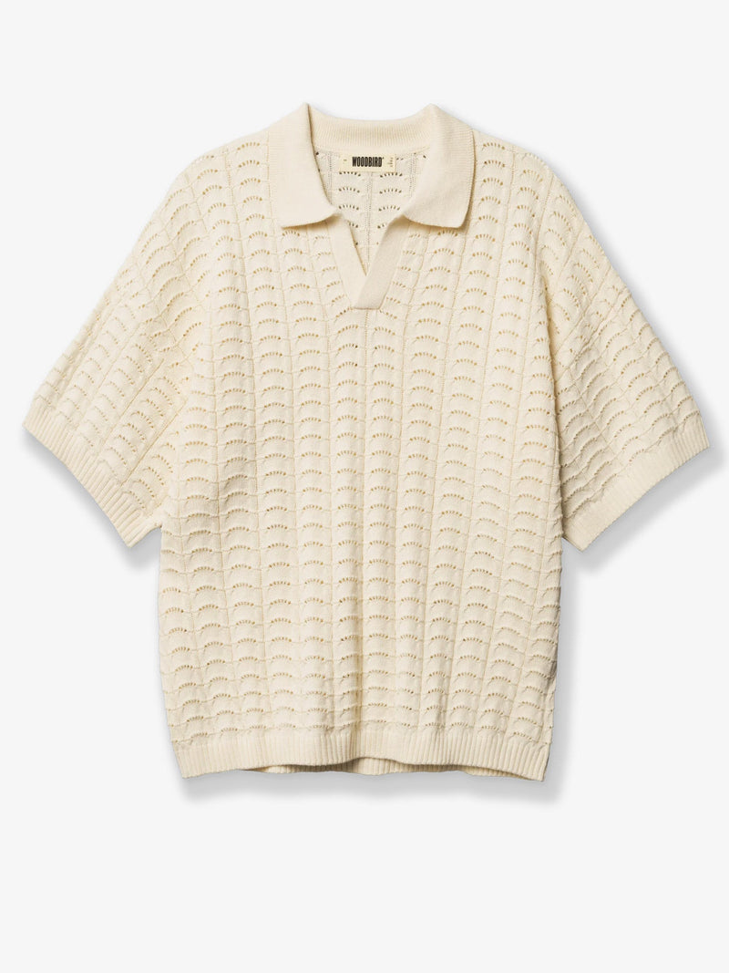 Woodbird Woodbird Jersey de algodón beige para hombre - World Class Fashion