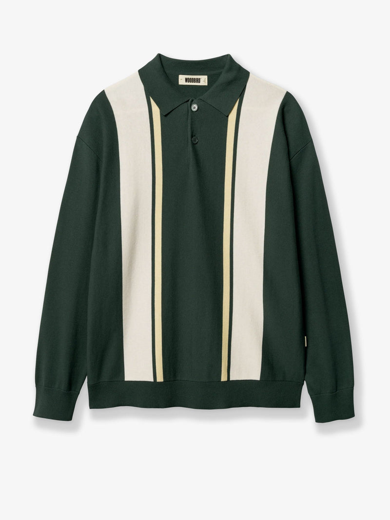 Woodbird Woodbird Wbdom Grand Polo Cotton Polo Shirt Green - World Class Fashion