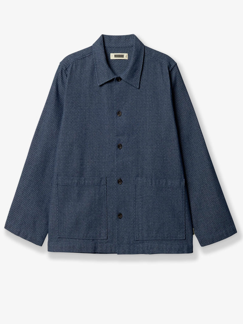 Woodbird Woodbird Wbblade Needle Denim Jacket Blue - World Class Fashion