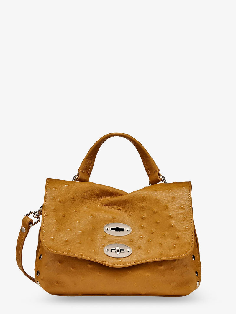 Zanellato Zanellato Postina Cactus Leather Crossbody Brown - World Class Fashion