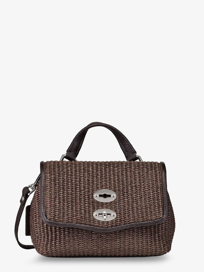 Zanellato Zanellato Postina Baby Wicker Crossbody Bag Brown - World Class Fashion