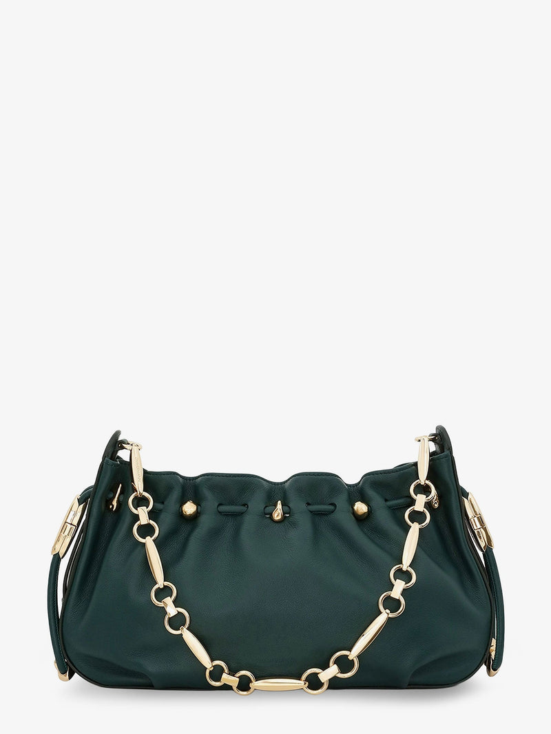 Zimmermann Zimmermann Halcyon Leather Clutch Green - World Class Fashion