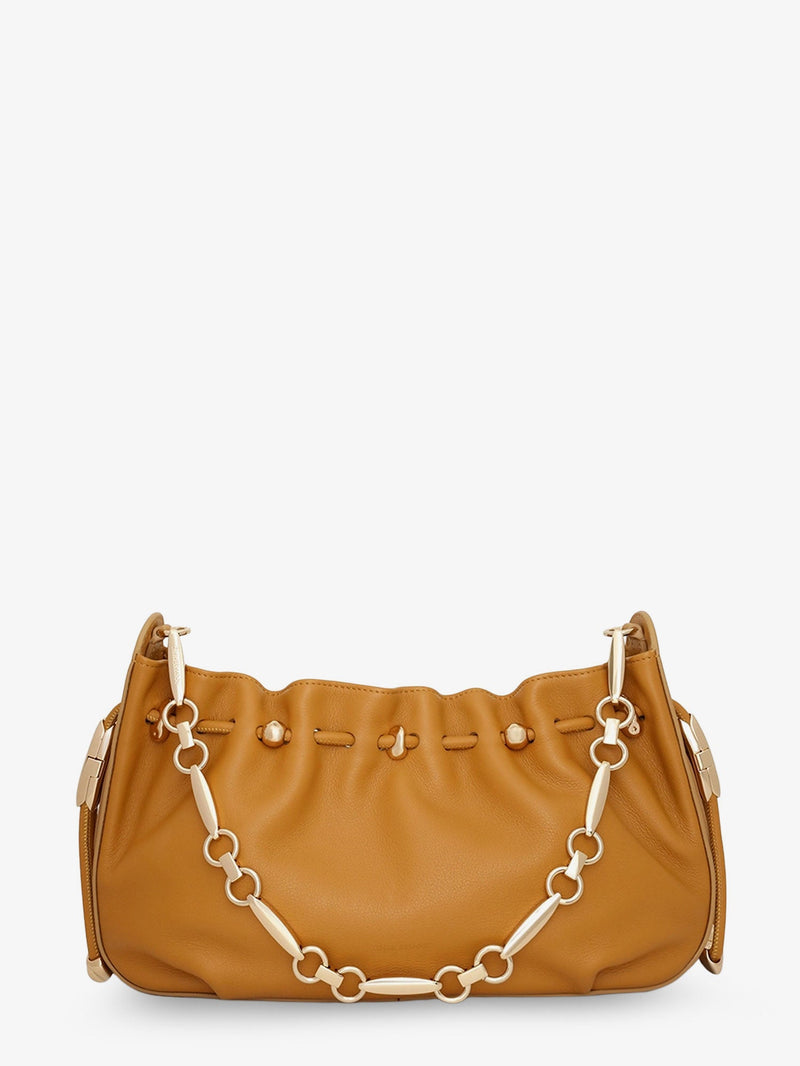 Zimmermann Zimmermann Halcyon Leather Clutch Yellow - World Class Fashion