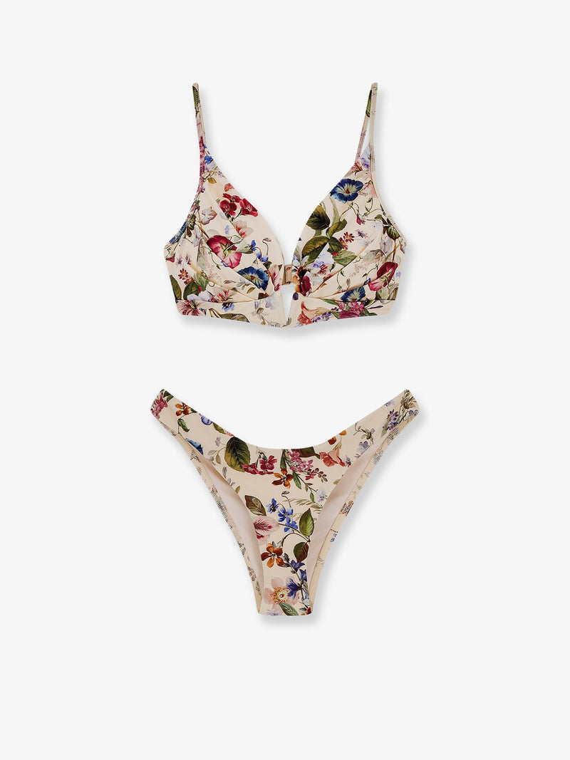 Zimmermann Zimmermann Nylon Bikini Floral Print Multicolor - World Class Fashion