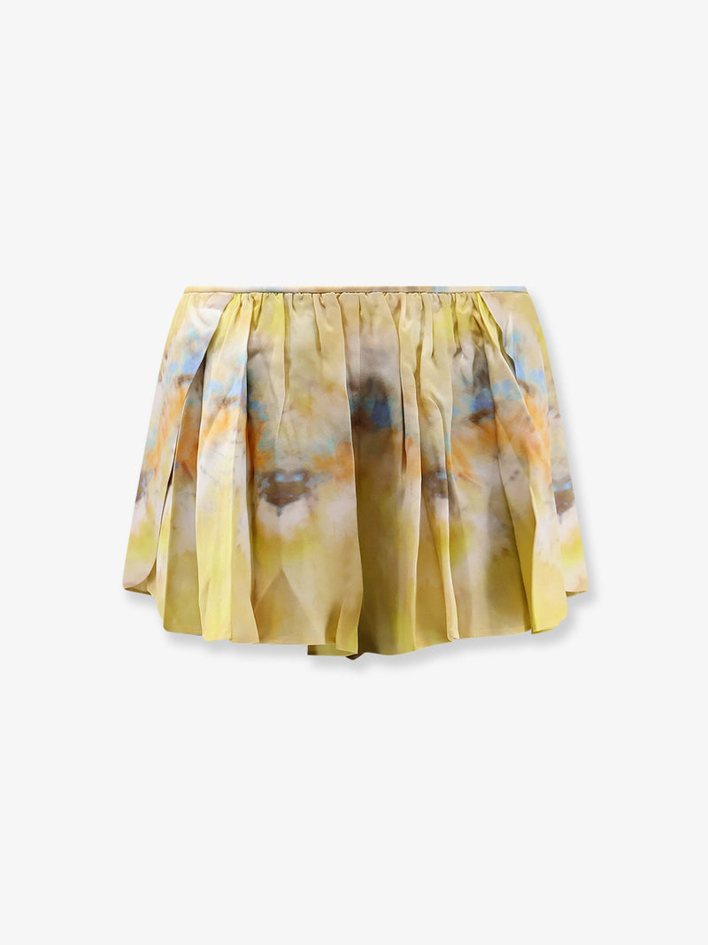Zimmermann Zimmermann Alchemy Silk Micro Shorts - World Class Fashion