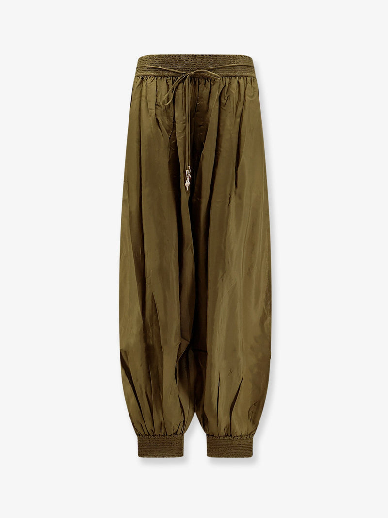 Zimmermann Zimmermann Silk Harem Pants Green Women - World Class Fashion