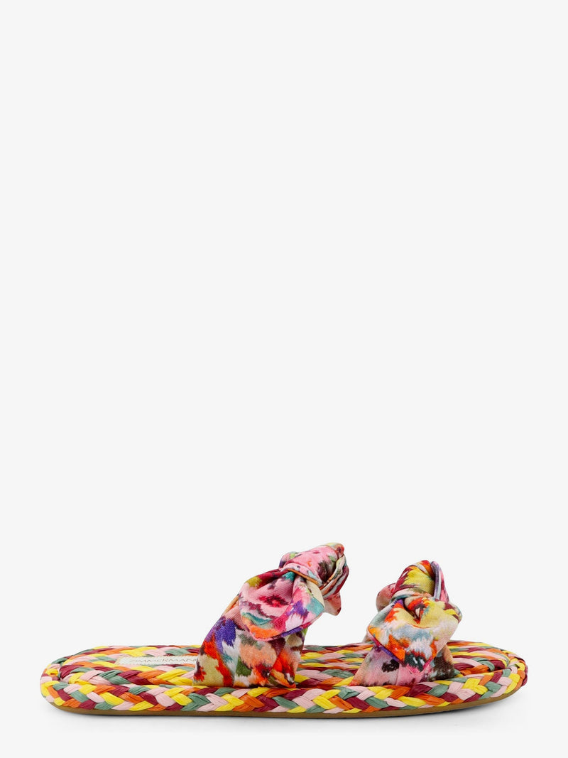 Zimmermann Zimmermann Multicolored Raffia Carousel Sandals - World Class Fashion