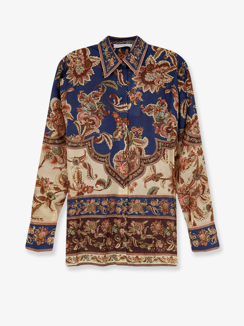 Zimmermann Zimmermann Aster Relaxed Fit Shirt - World Class Fashion