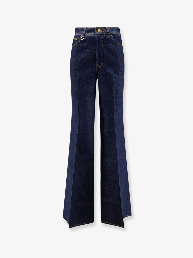 Zimmermann Zimmermann Cotton Denim Flare Jeans - World Class Fashion