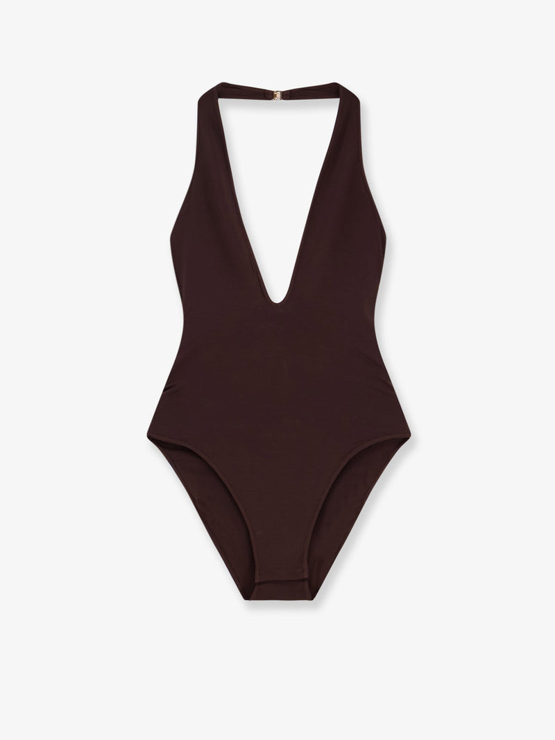 Zimmermann Zimmermann Luna Halter Bodysuit - World Class Fashion