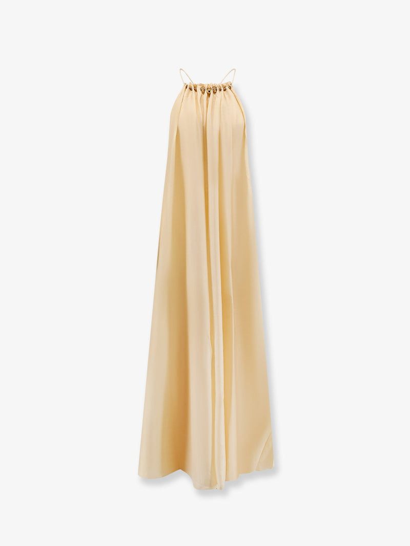Zimmermann Zimmermann Aster Silk Long Dress Yellow - World Class Fashion