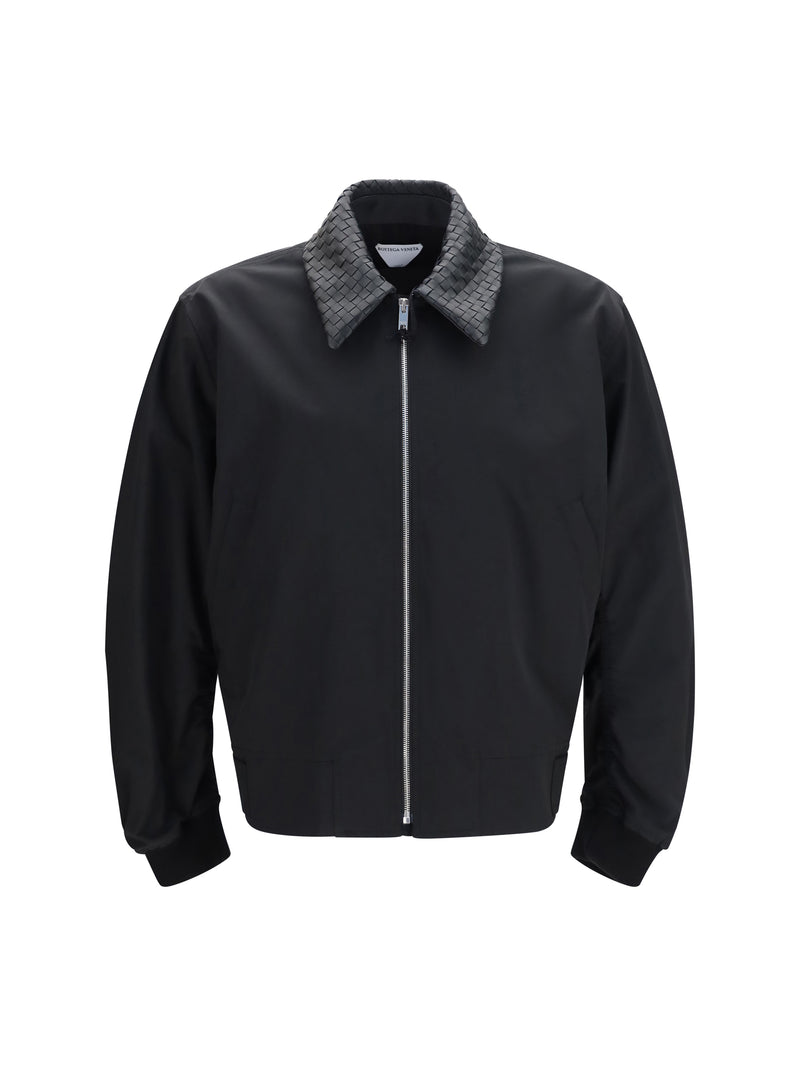 Bottega Veneta Bottega Veneta Padded Technical Nylon Jacket Double Black - World Class Fashion