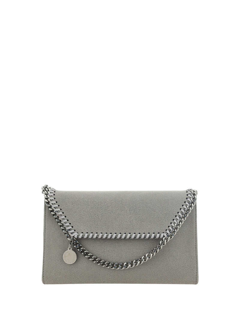 Stella Mccartney Bolso de hombro Stella McCartney Mini Falabella gris claro - World Class Fashion