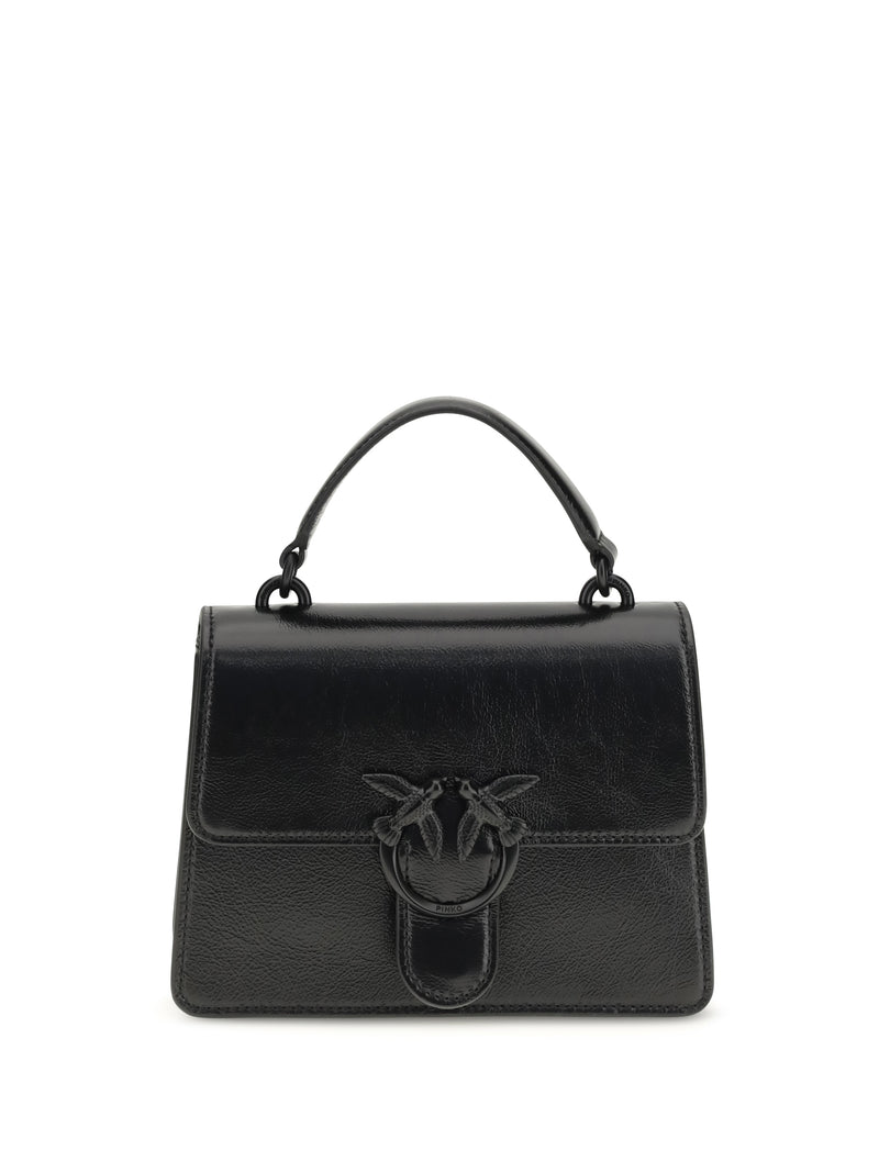 Pinko Pinko Love One Top Mini Handbag Nero Limousine - World Class Fashion