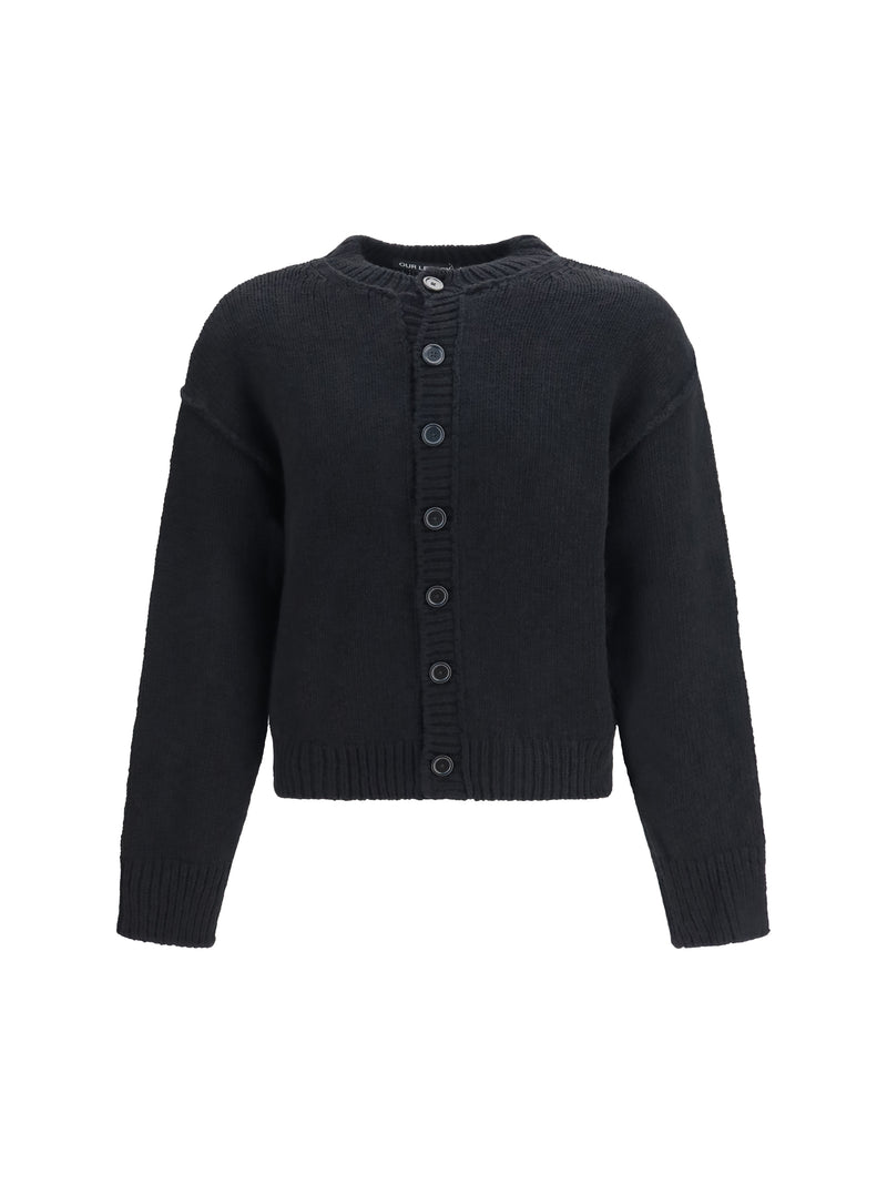 Our Legacy Our Legacy Pitch Cardigan Twisted Black - World Class Fashion