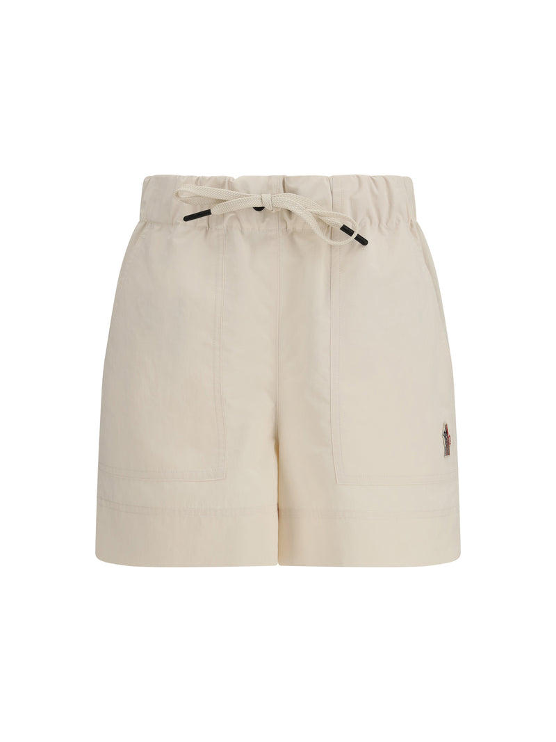 Moncler Grenoble Moncler Grenoble Embroidered Shorts - World Class Fashion