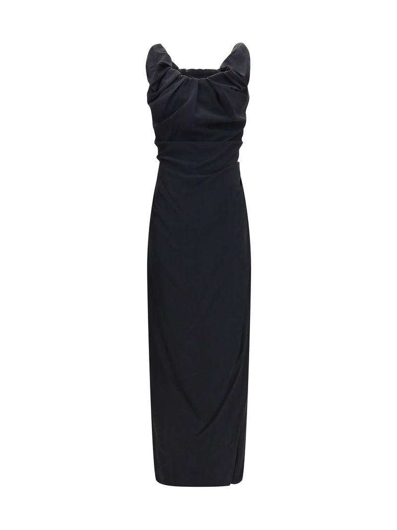 Vivienne Westwood Vivienne Westwood Ginnie Long Dress Black - World Class Fashion