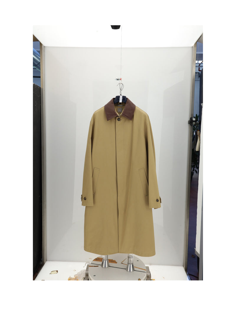 Dior Homme Dior Homme Look 33 Must Buy Coat Beige - World Class Fashion