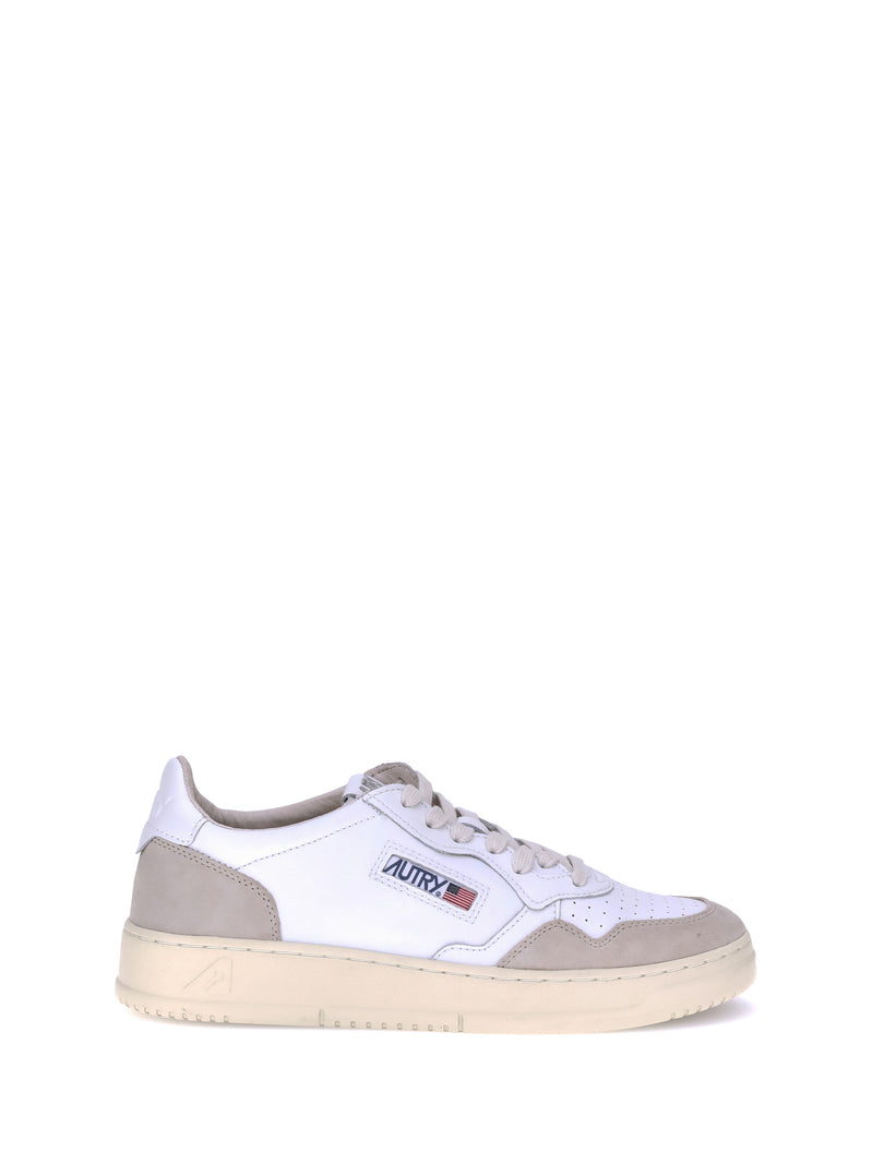 Autry Autry Medalist Low Sneakers White Men - World Class Fashion