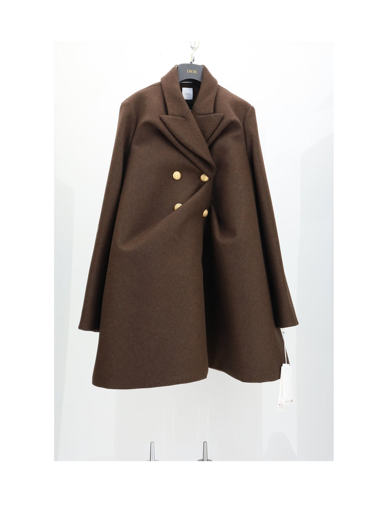 Dior Dior Must Buy Coat Brown Women - World Class Fashion