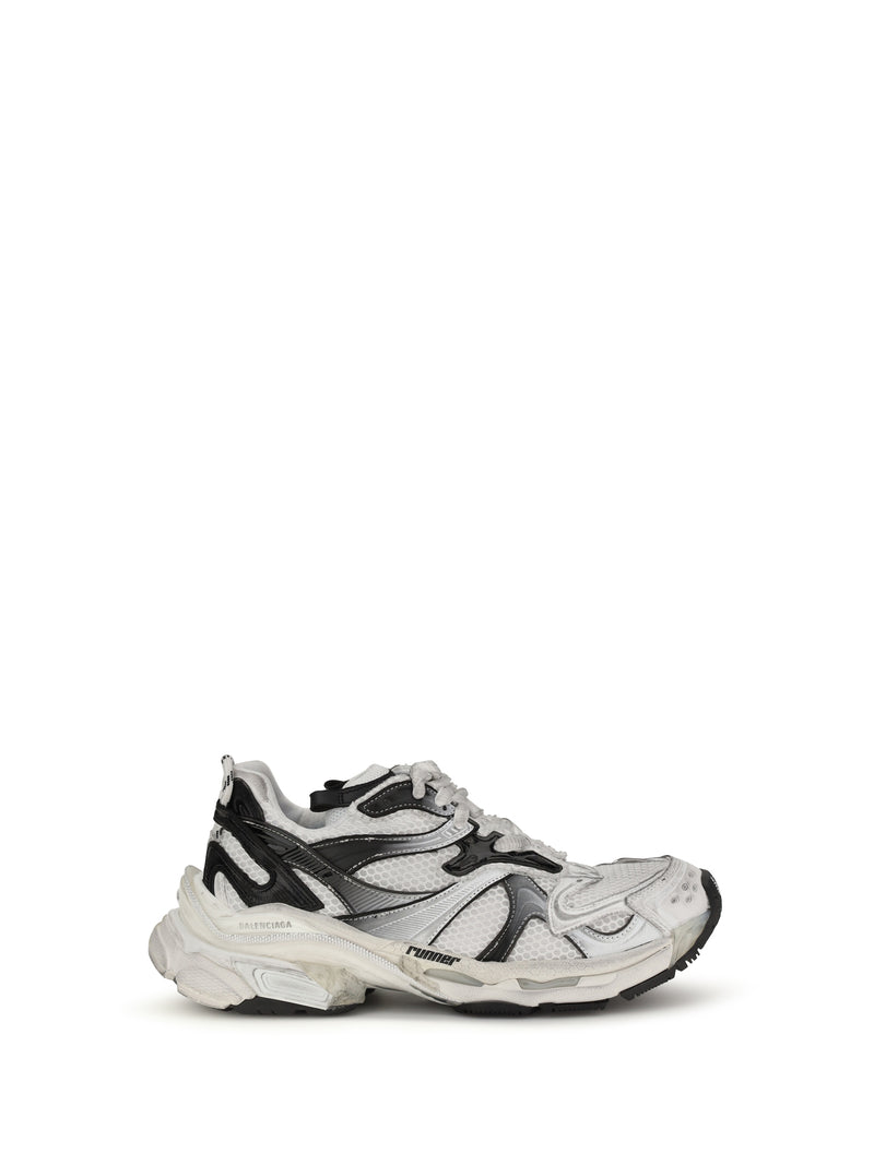 Balenciaga Zapatillas Balenciaga Runner 2 Blanco/Negro - World Class Fashion