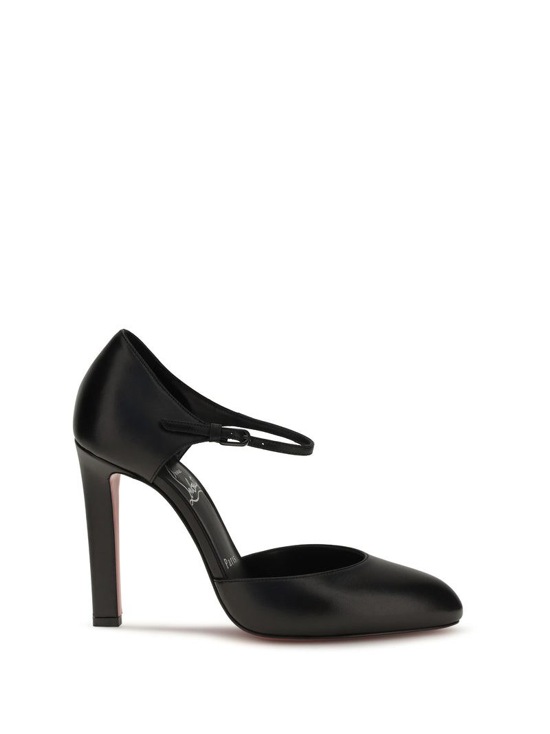 Christian Louboutin Christian Louboutin Fanny Demie Leather Pumps Black - World Class Fashion
