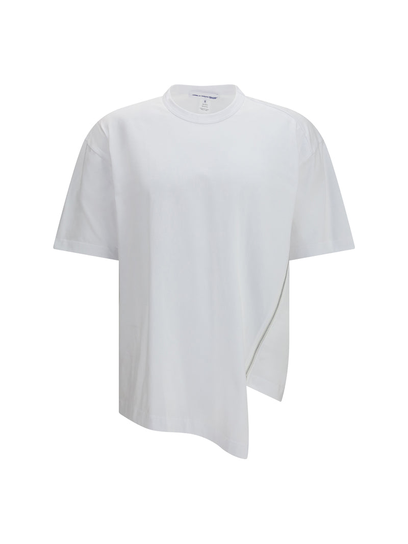 Comme Des Garçons Shirt Comme Des Garçons Shirt Cotton T-shirt White Men - World Class Fashion