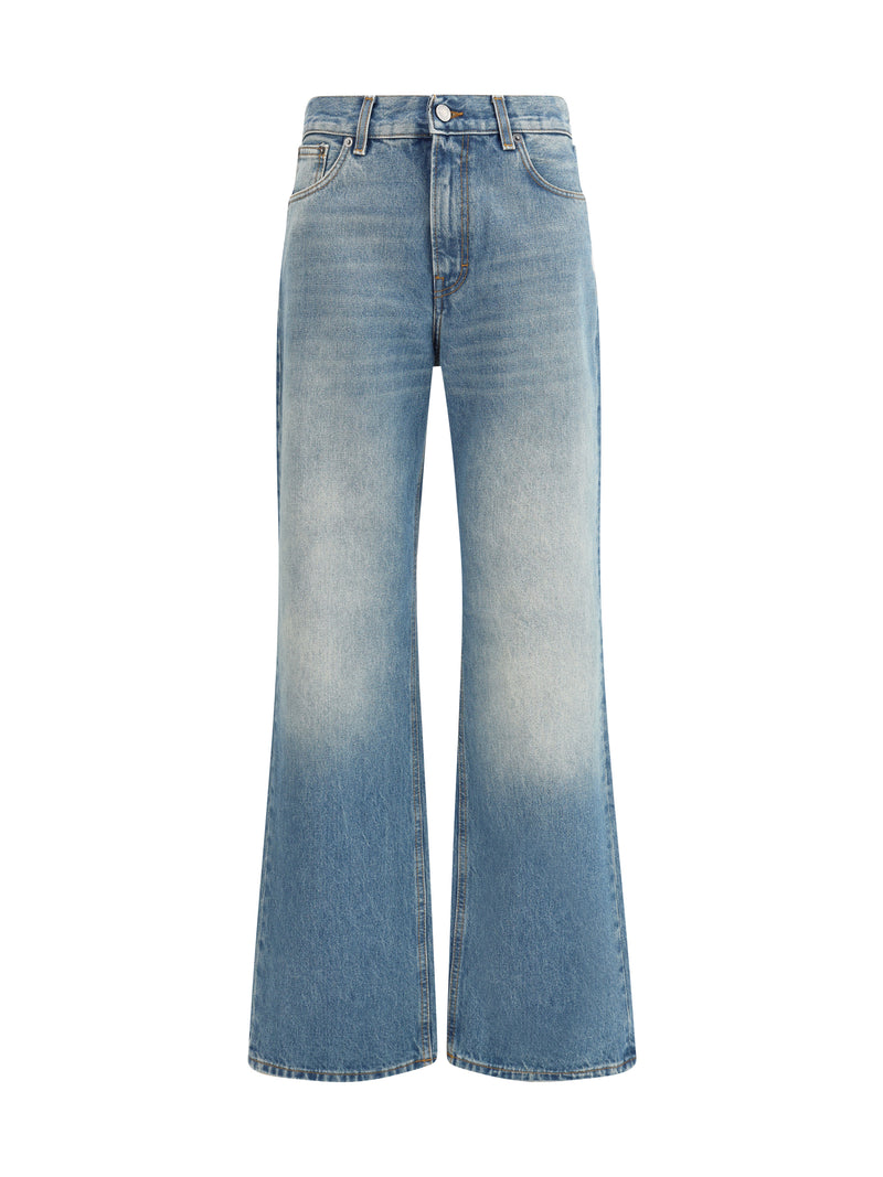 Haikure Haikure Wide-leg Jeans Lagoon Wash - World Class Fashion