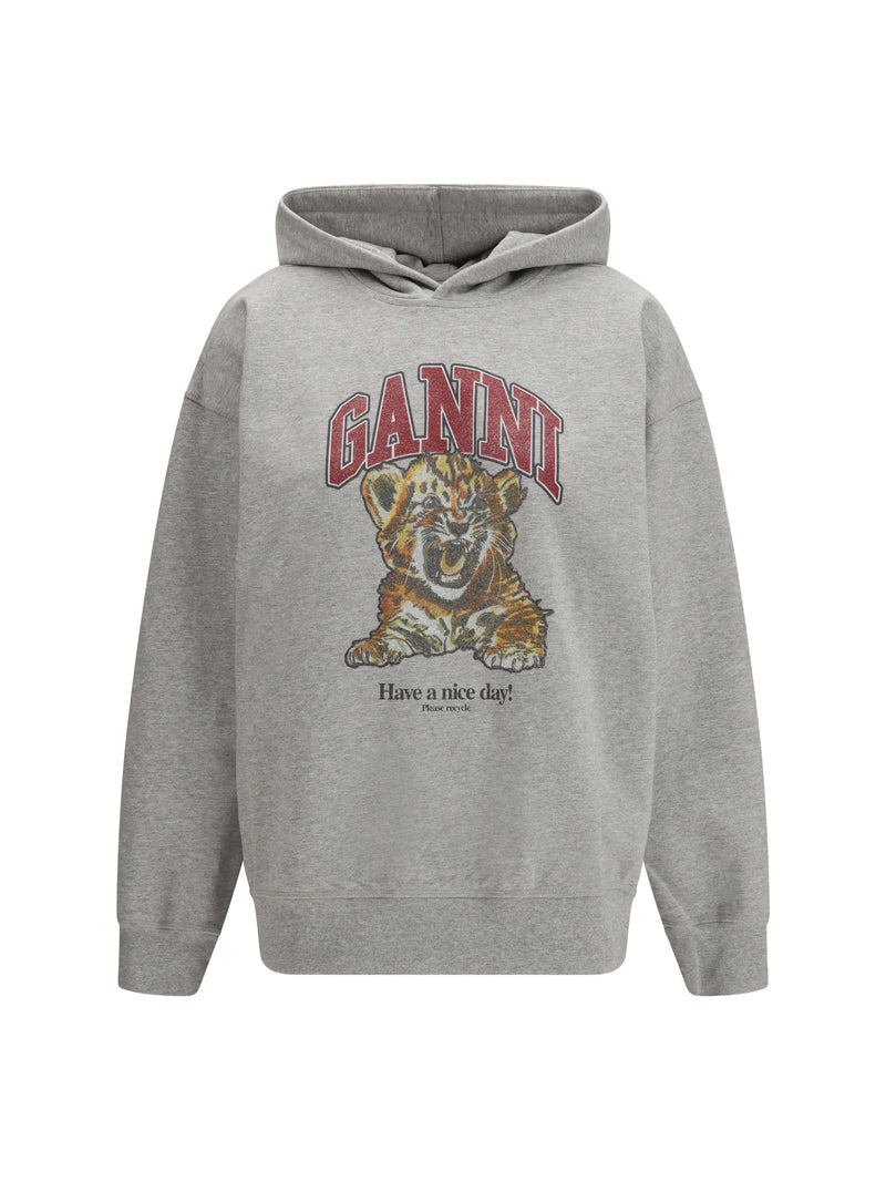 Ganni Ganni Tiger Hoodie Paloma - World Class Fashion