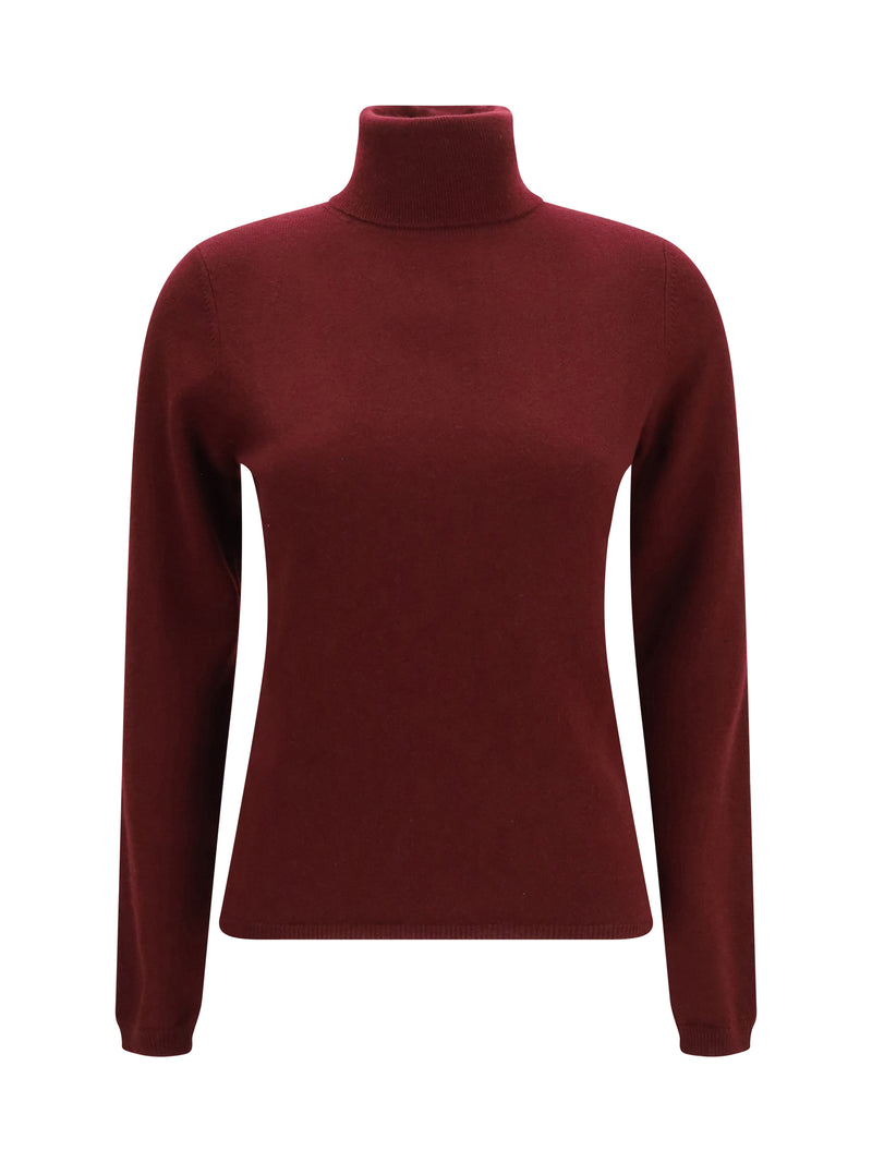Allude Allude Cashmere Turtleneck Sweater Grey Women - World Class Fashion