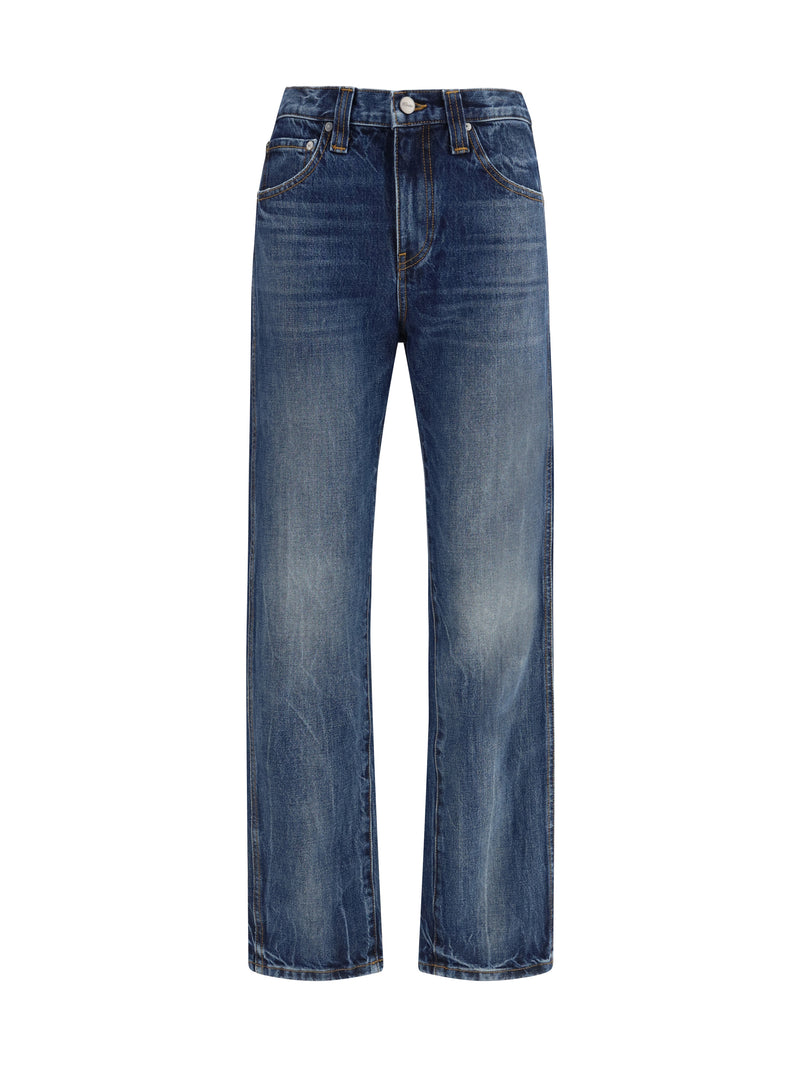 Khaite Khaite High-rise Farley Jeans Lykens - World Class Fashion