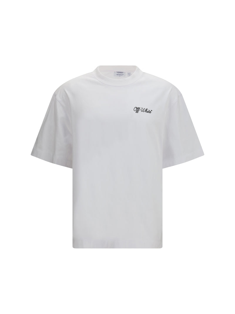 Off-white Off-white Script Skate T-shirt White - World Class Fashion
